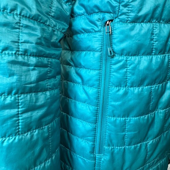 Patagonia Nano Puff Hooded Jacket - Womens XS Teal - Picture 5 of 8